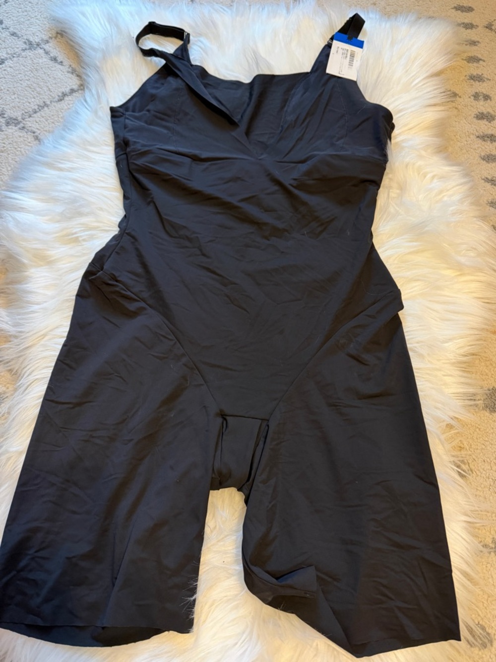 NWT Maidenform ‘Wear Your Own Bra’ Black Full Body Shapewear Bodysuit - Picture 4 of 4